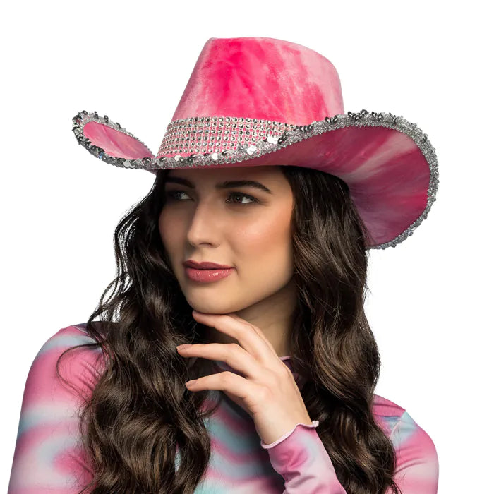 Afbeelding van Cowbowhoed Darling roze