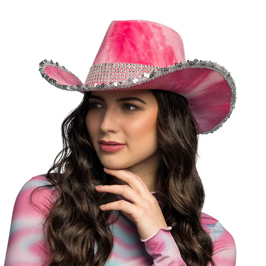 Afbeelding van Cowbowhoed Darling roze
