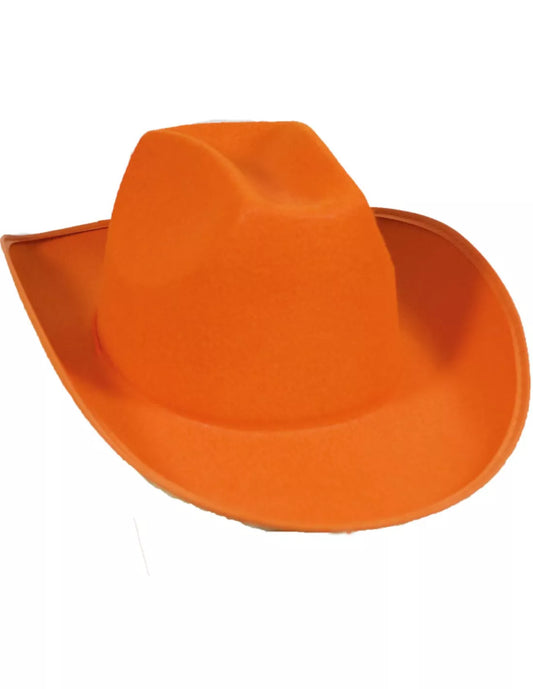 Afbeelding van Cowboy hoed oranje H