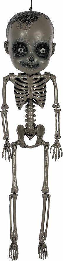 Afbeelding van Creepy doll skeleton boy
