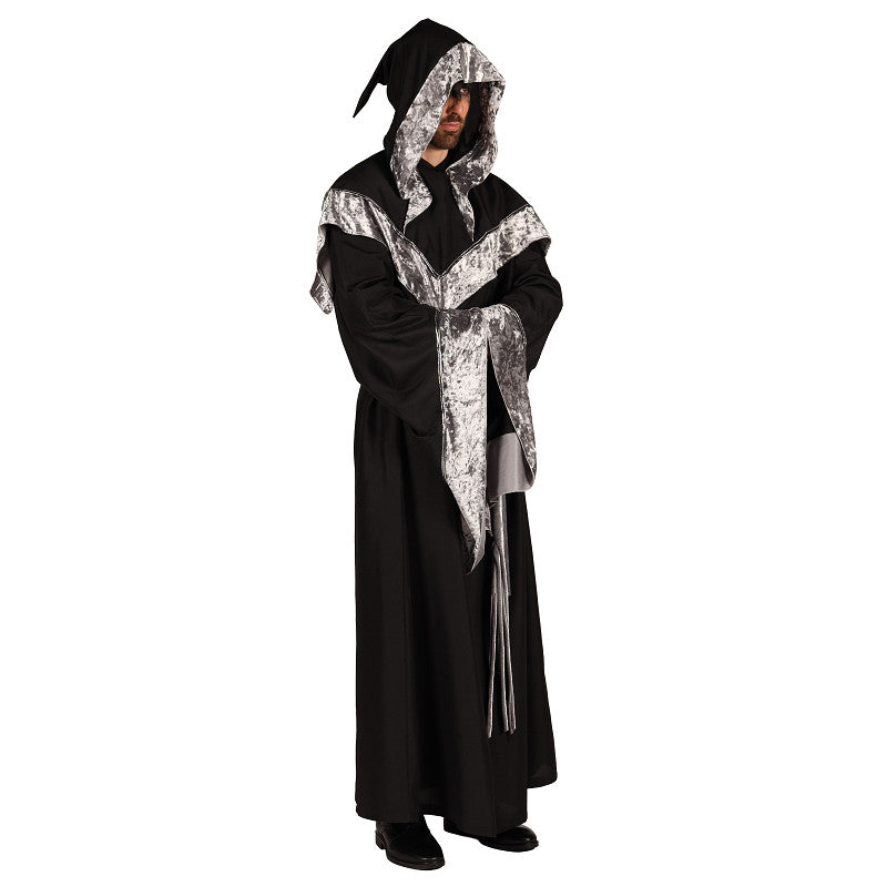 Afbeelding van Dark Sorcerer 2 dlg. zwart met zilver M-L
