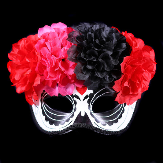Afbeelding van Day of the dead oogmasker