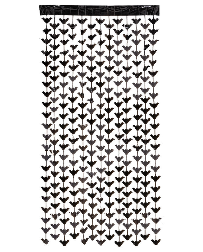 Afbeelding van Deurgordijn Vleermuis zwart 100x200 cm