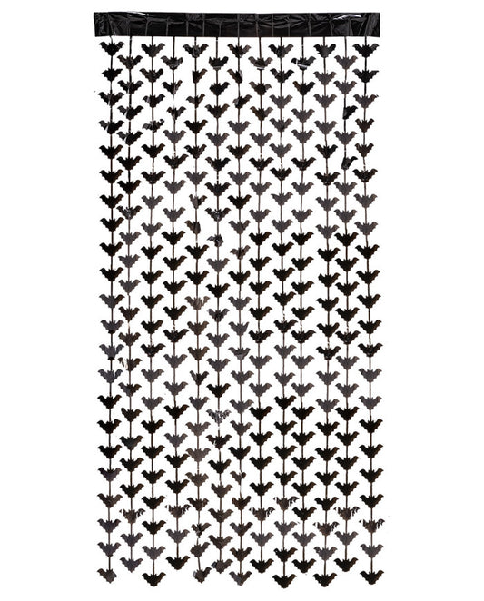 Afbeelding van Deurgordijn Vleermuis zwart 100x200 cm
