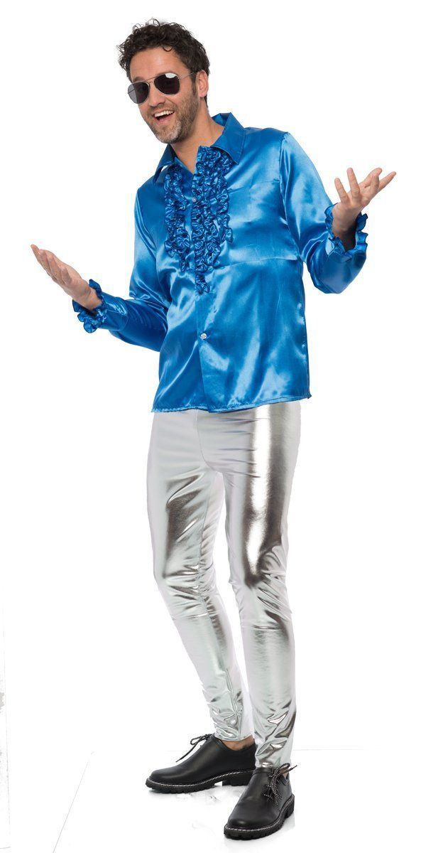 Afbeelding van Disco Broek Zilver 2XL