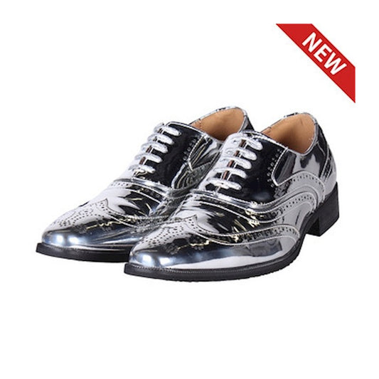 Afbeelding van Herenschoenen zilver 46
