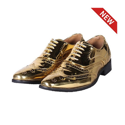 Afbeelding van Herenschoenen goud 44