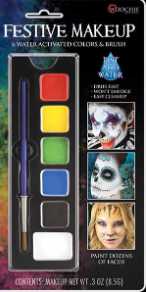 Afbeelding van Festive makeup palette 6 kleuren 
