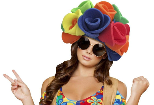 Afbeelding van Foam Flower wig