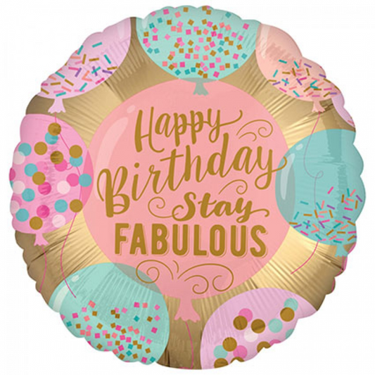 Afbeelding van Folie Ballon H.B Stay Fabulous