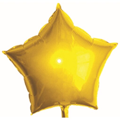 Afbeelding van Folie Ballon Ster Goud