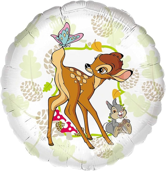 Afbeelding van Folie Bambi met helium