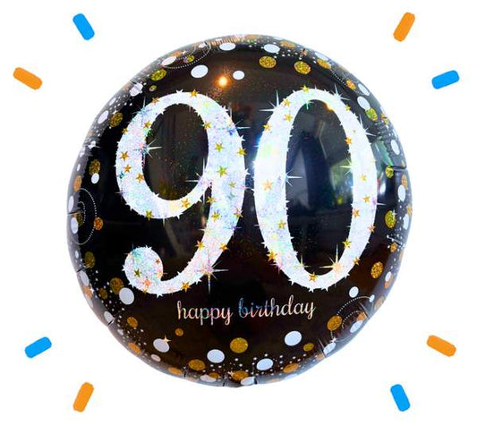 Afbeelding van Folie HB sparkle 90 met helium