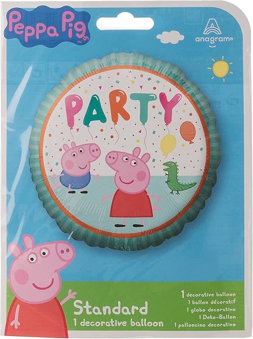 Afbeelding van Folie Peppa Pig Party met helium