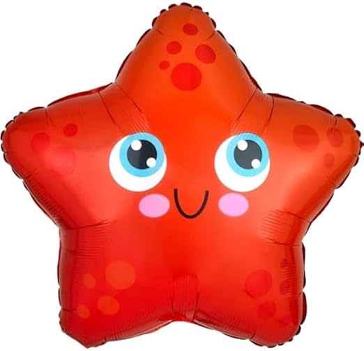 Afbeelding van Folie Ster Starfish Roof met helium
