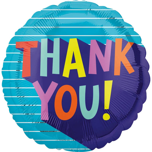 Afbeelding van Folie Thank You met helium