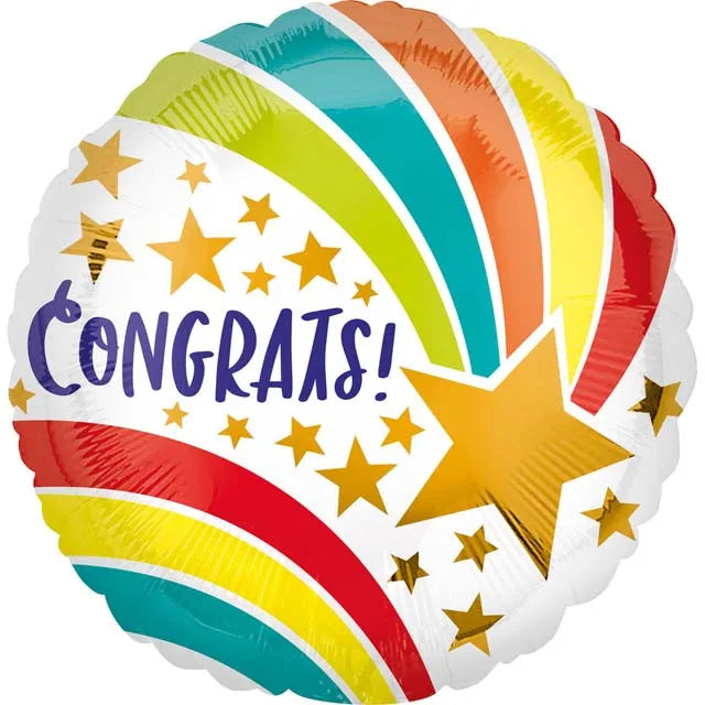 Afbeelding van Folie congrats met helium