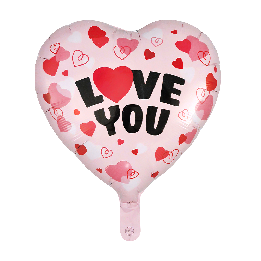 Afbeelding van Folie hart love you