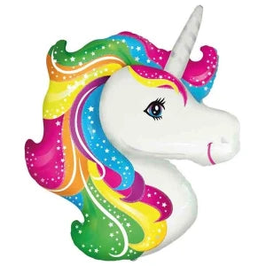 Afbeelding van Folie unicorn hoofd