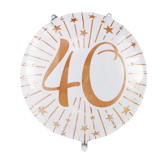 Afbeelding van Folieballon Milestones 40