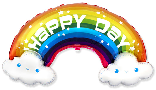 Afbeelding van Folieballon Regenboog Happy Day