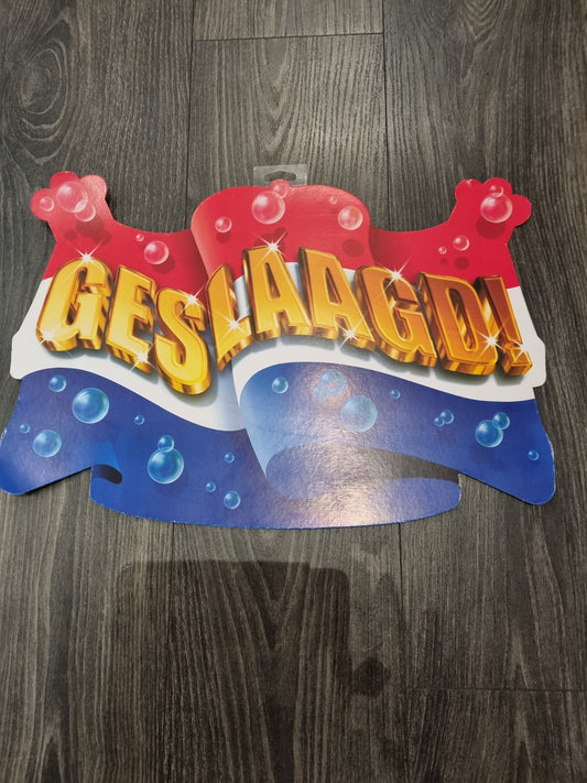 Afbeelding van Geslaagd huldebord