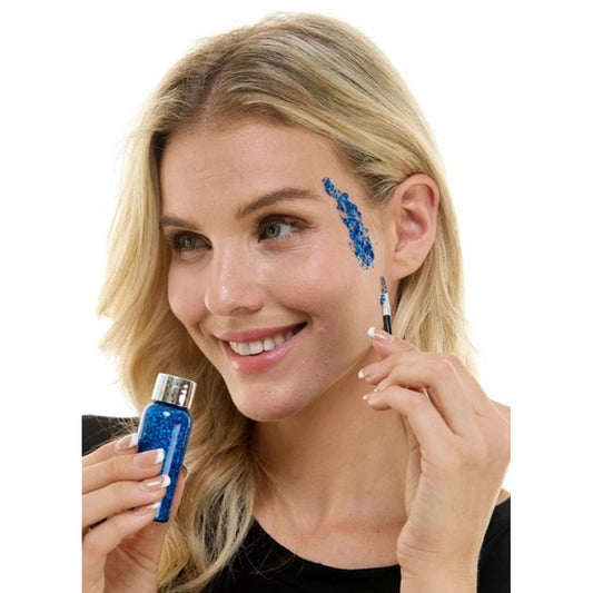 Afbeelding van Glitter Makeup kit Blauw
