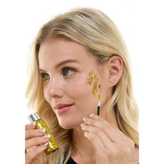 Afbeelding van Glitter Makeup kit Goud