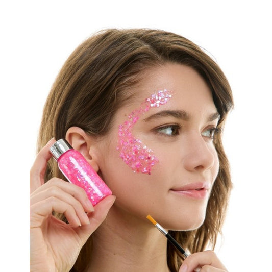 Afbeelding van Glitter Makeup kit Pink