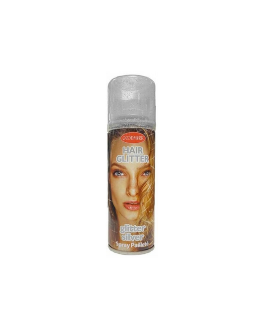 Afbeelding van Haarspray "glitter zilver"
