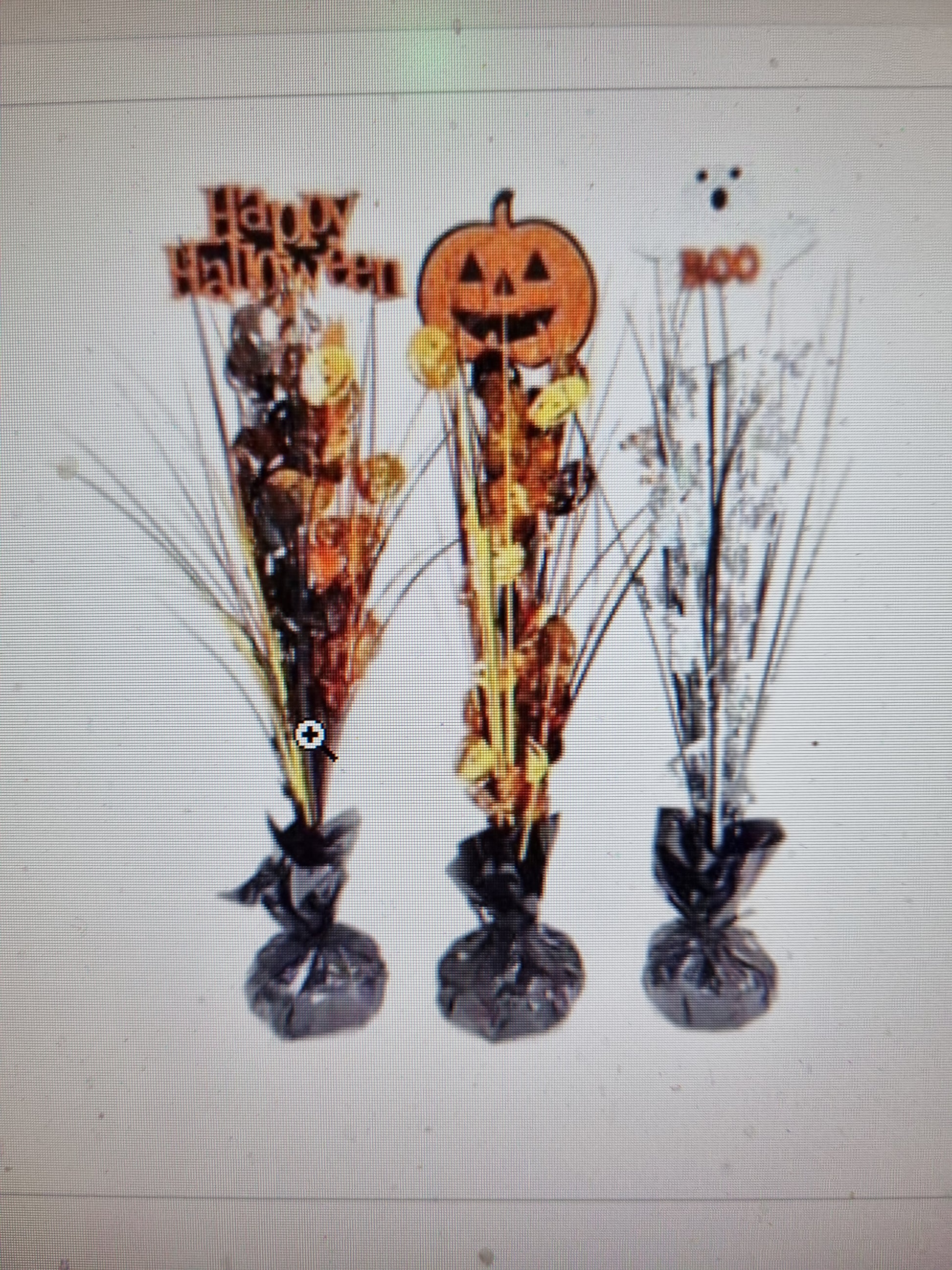 Afbeelding van Halloween Centerpiece ghostpumpkin