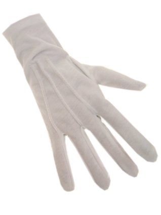 Afbeelding van Handschoenen kort wit XXL