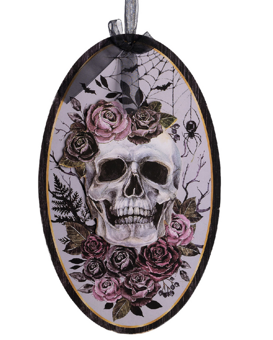 Afbeelding van Hangbord Vrouwenskull