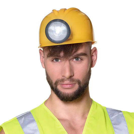 Afbeelding van Helm bouwvakker met licht