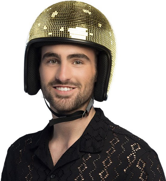 Afbeelding van Helm discobol goud
