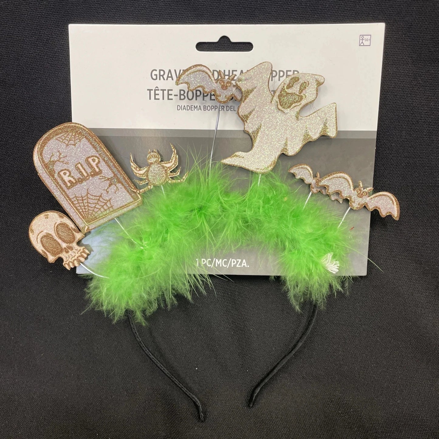 Afbeelding van Hoofdband  diadeem "graveyard"