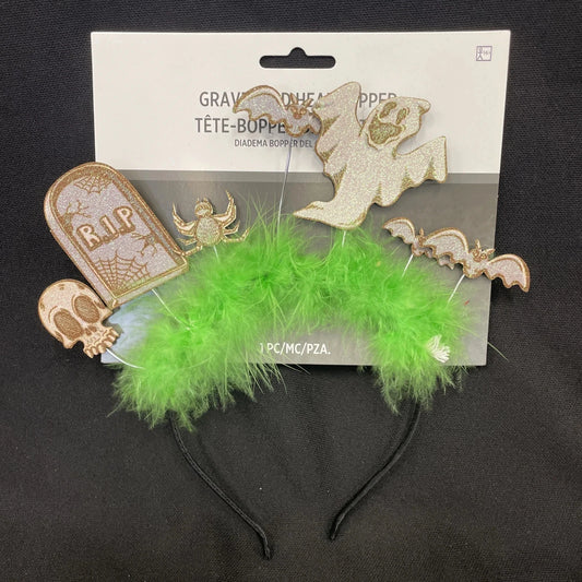 Afbeelding van Hoofdband  diadeem "graveyard"