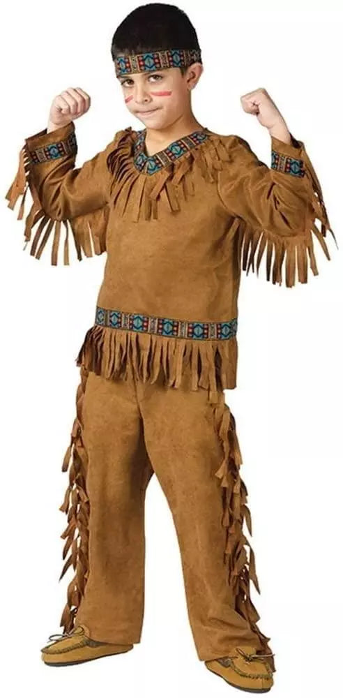 Afbeelding van Indianen kostuum M 8-10