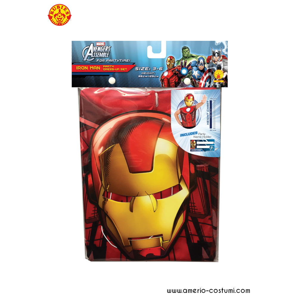 Afbeelding van Iron man dress up set 36 jaar