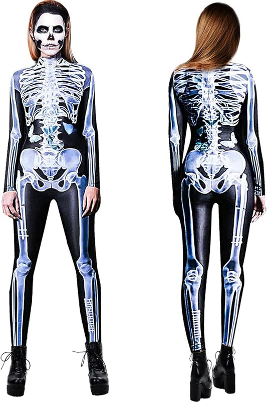Afbeelding van Skeleton onesie XS
