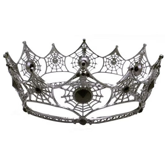 Afbeelding van Kroon Spinnenweb Metaal