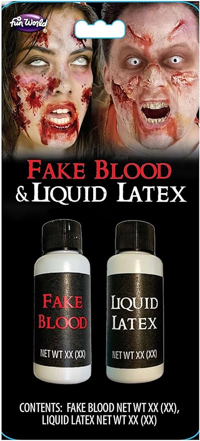 Afbeelding van Latex & bloed combo