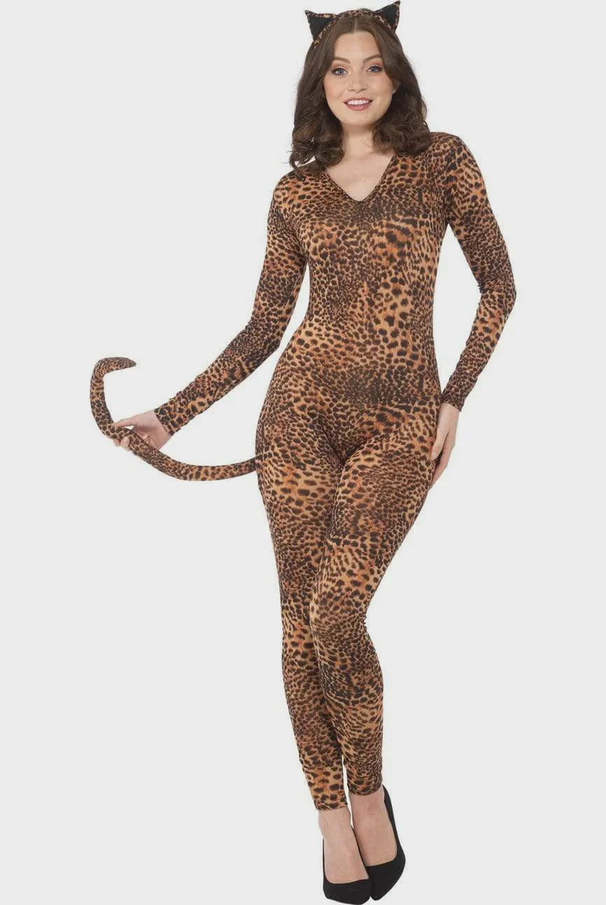 Afbeelding van Leopard Catsuit S