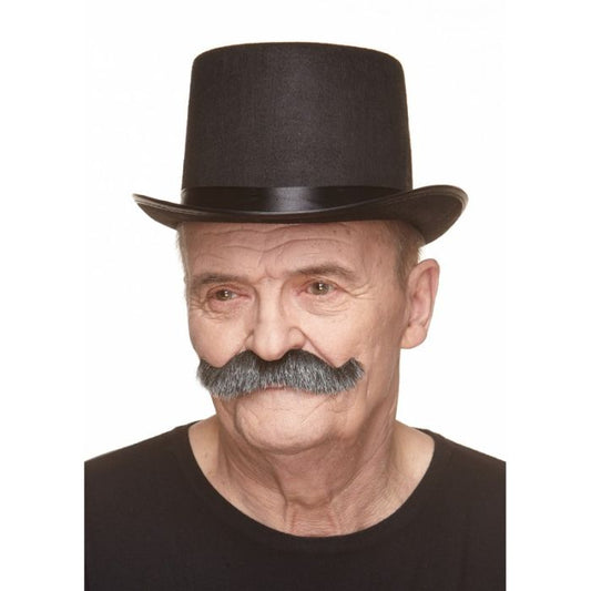Afbeelding van Luigi Snor ZwartGrijs