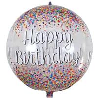 Afbeelding van Orbz H.B Confetti met helium