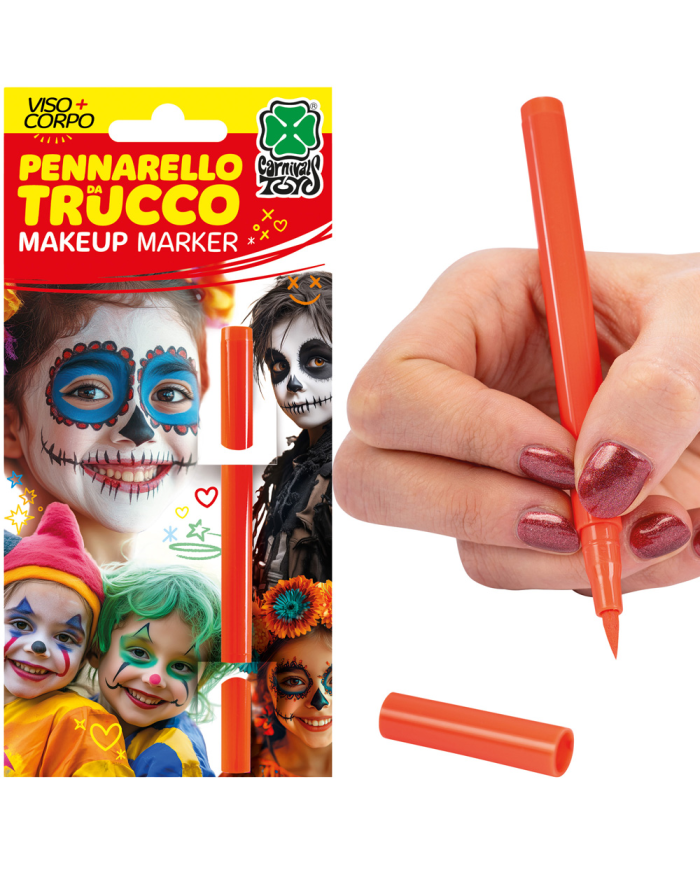 Afbeelding van Makeup stift oranje voor gezicht & lichaam