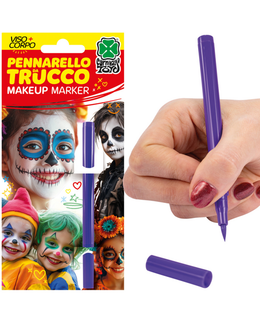 Afbeelding van Makeup stift paars voor gezicht & lichaam