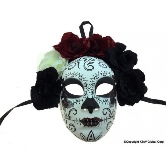 Afbeelding van Masker Day of the Dead Floral 