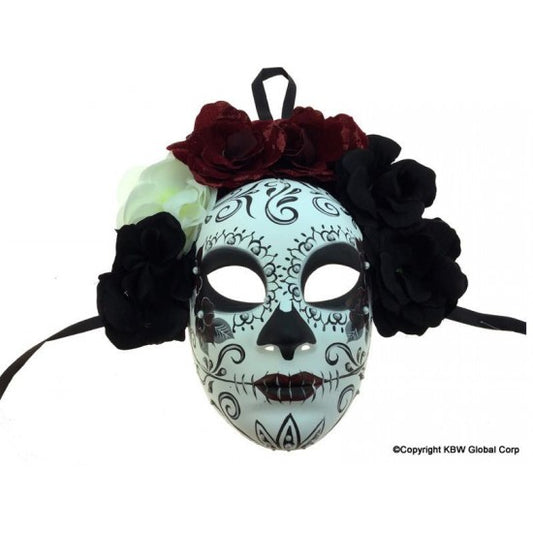 Afbeelding van Masker Day of the Dead Floral 