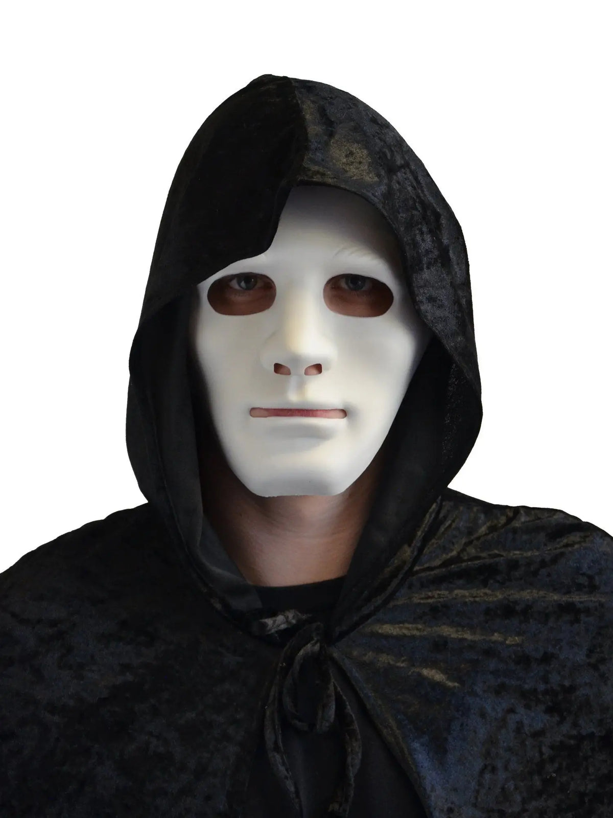 Afbeelding van Masker wit kunstof